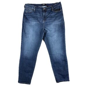 Buffalo David Bitton‎ Mollie Jeans Women's 16 /36 High-Rise Stretch Skinny Blue